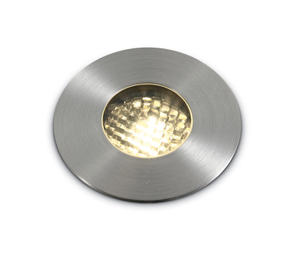 Floory LED, 3W,240lm,3000K,24V DC, IP67, 36°,inox