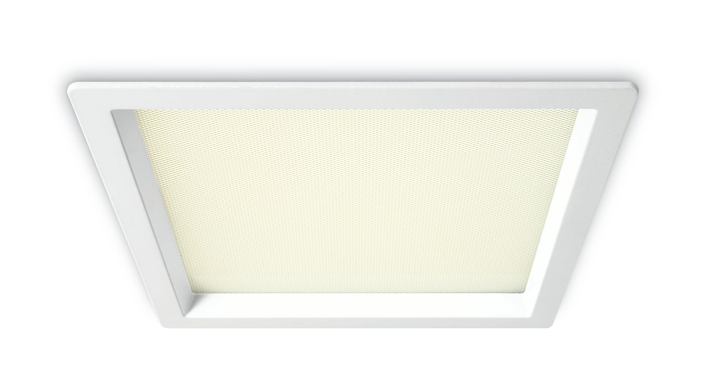Lecce SQ LED 30W 3300lm 3K-4K-6K UGR<19 230V IP44 alb