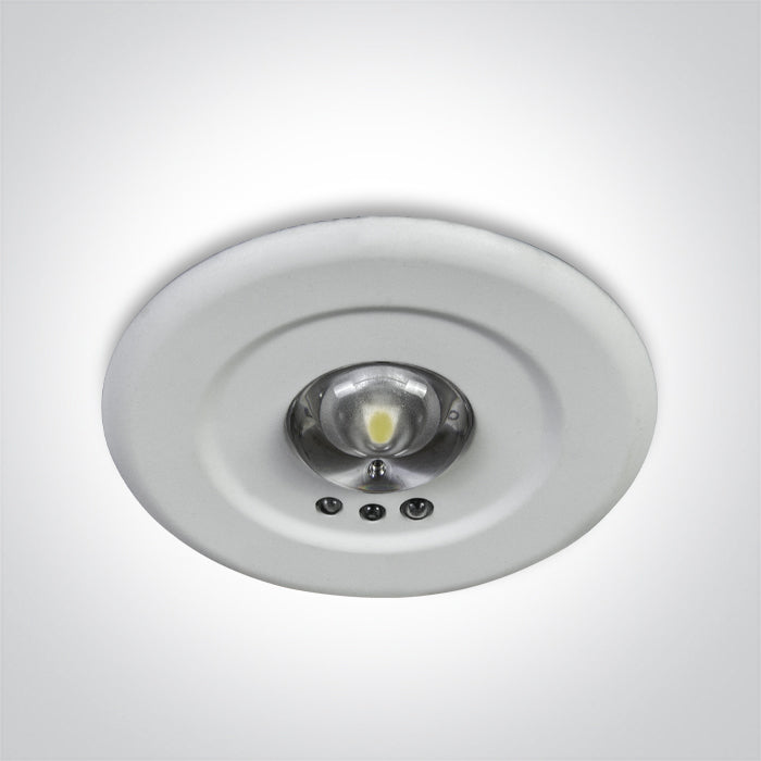 Theia-EM LED 3W 300lm IP20 EM-3h 155° 230V Autotest