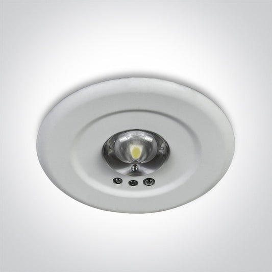 Theia-EM LED 3W 300lm IP20 EM-3h 155° 230V Autotest