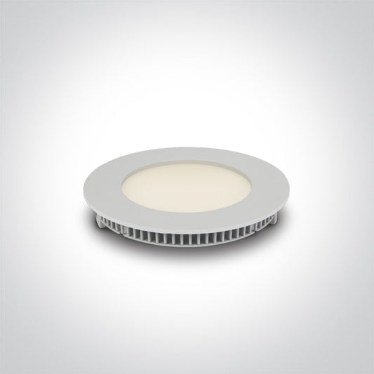 Sutil Round2 LED 8W 640lm 3K/4K/5,7K IP20 230V 120° alb