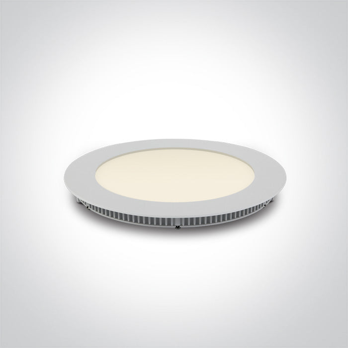 Sutil Round2 LED 12W 1200lm 3K/4K/5,7K IP20 230V 120° alb