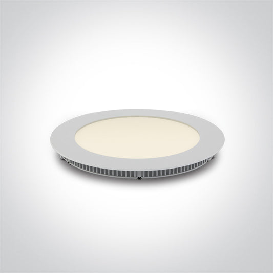 Sutil Round2 LED 12W 1200lm 3K/4K/5,7K IP20 230V 120° alb