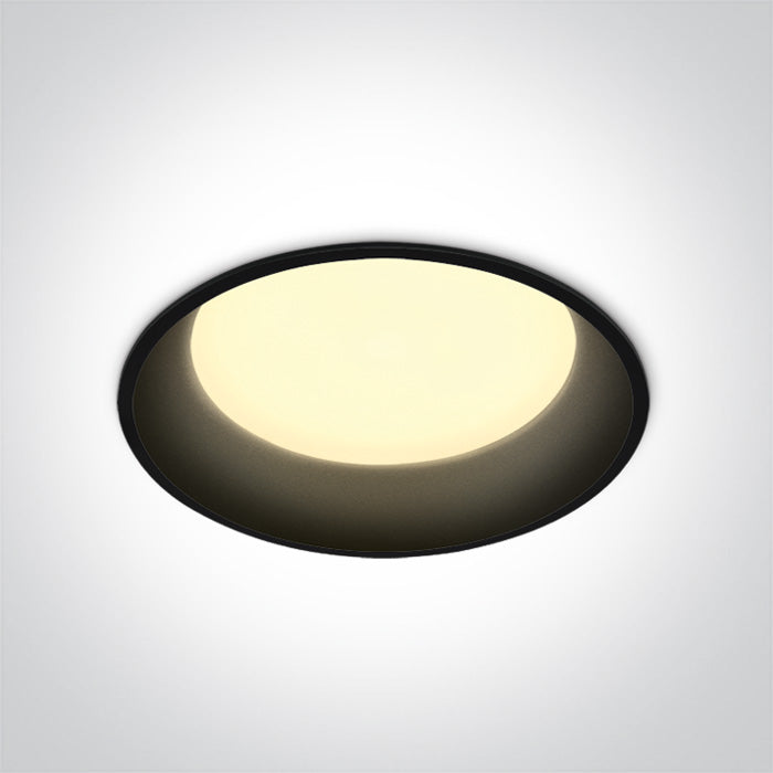 Katka Round 22 LED 22W 1900lm CTTV CRI90 230V 100° negru