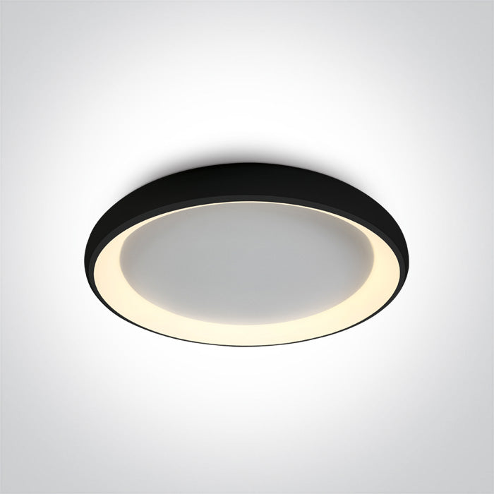 62144N/B/V BLACK PLAFO 50W CCTV IP20 230V DIMMABLE