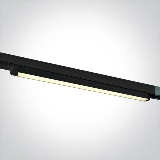 Linear Track 1 LED 16W 1600lm CCT CRI90 100-240V 110° negru