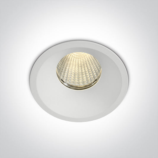 10112TP/W/V WHITE COB 12W CCTV  IP65 DARK LIGHT 700mA