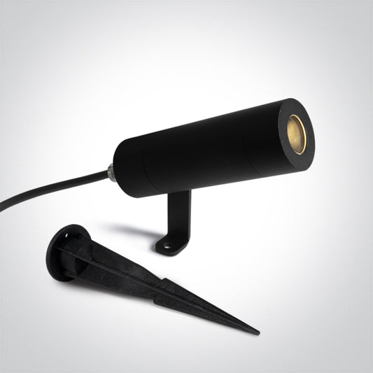 67538B/B/W BLACK GARDEN SPOT 6,5W 700mA WW IP65 DARK LIGHT