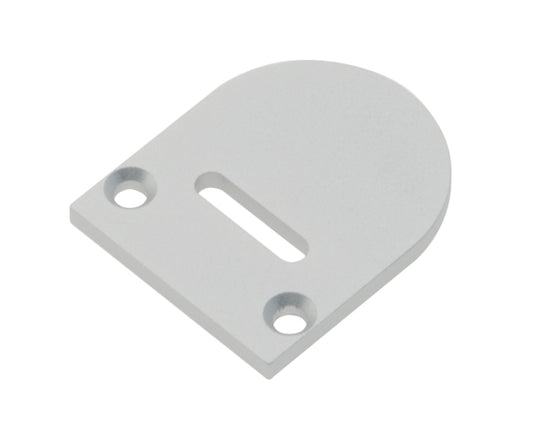 Profile endcap TBK round with cable entry incl. screws