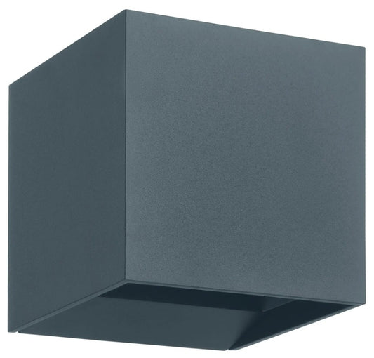 CALPINO PRO AL-LED-WL 2x3,3W 680lm ANTHRACITE 3000K IP65 DIM