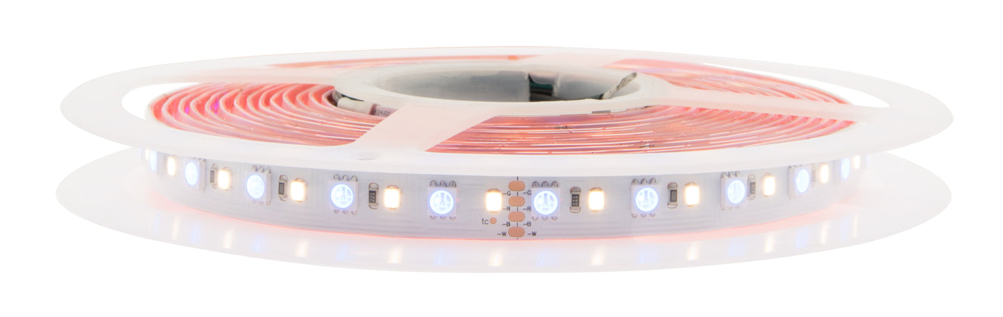 FS 115, RGB-WW, Ra=90+, 15W/m, 1120lm/m, 24VDC, IP44, l=5m