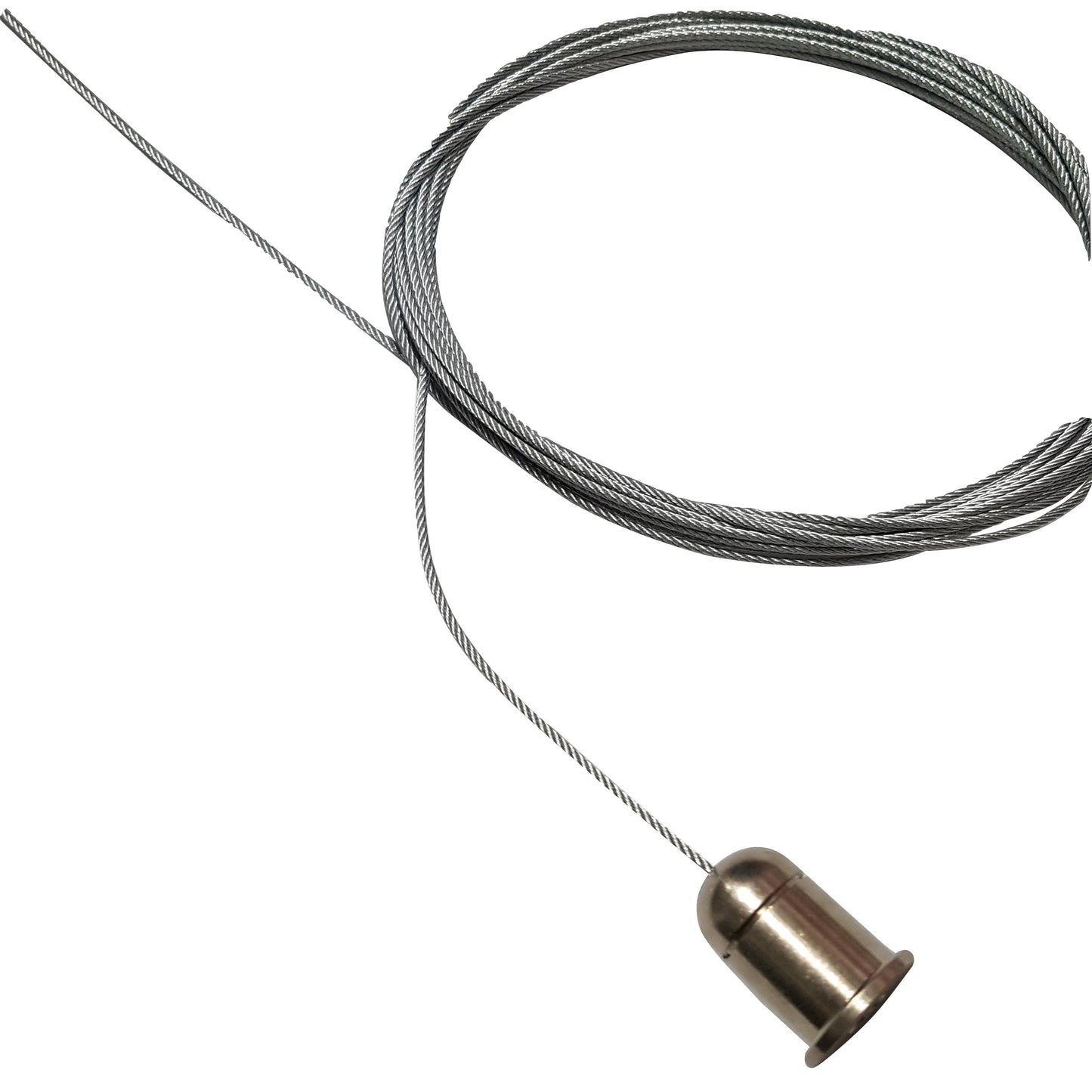 Suspendare Linux GR 5m lung Ø 1,5mm cu niplu si manson tavan