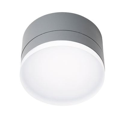Zelda LED Round Large 12W 740lm 3000K ECG IP54 antracit