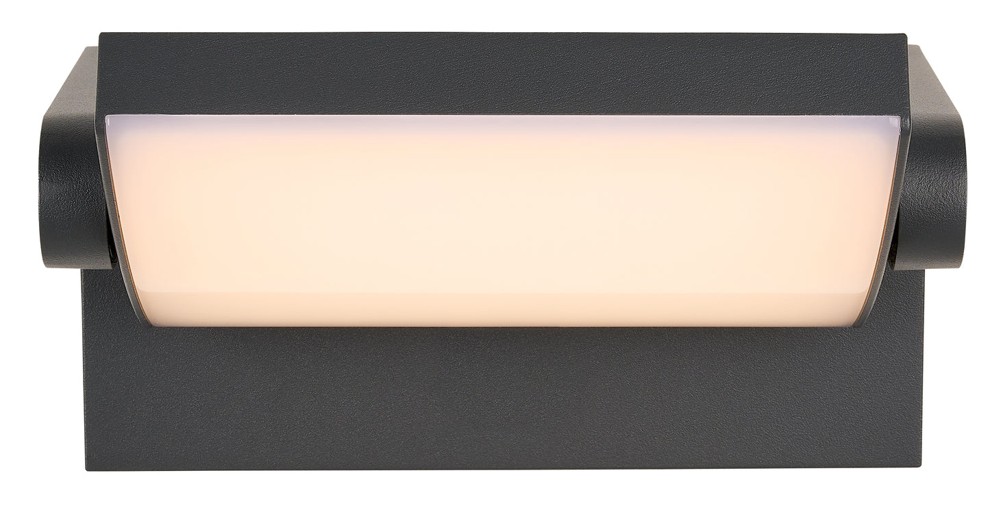 ILAS LED 12,5W 750lm 3000K ECG IP54 antracit