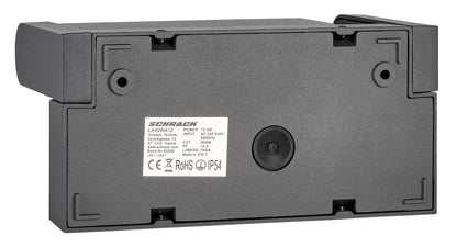 ILAS LED PIR 12,5W 750lm 3000K ECG IP54 antracit