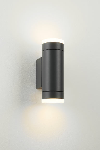Vida LED Wall Up/Down 11,5W 560lm 3000K ECG IP54 antracit