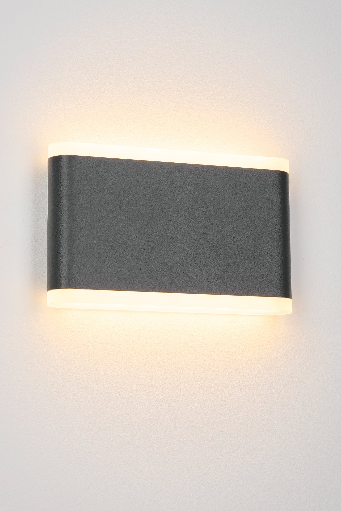 Naos LED Medium Up/Down 13W 650lm 3000K ECG IP54 antracit