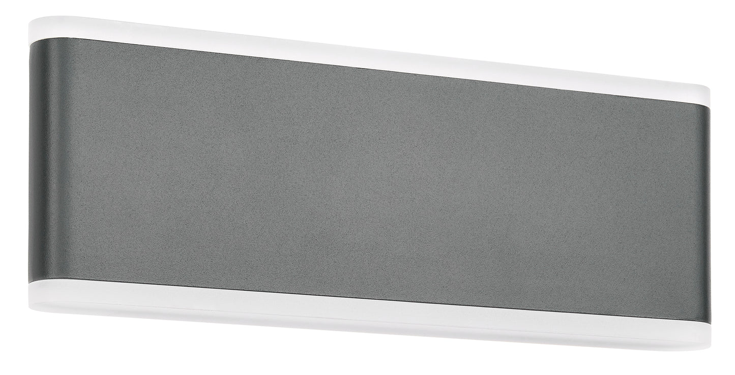 Naos LED Large Up/Down 20W 1200lm 3000K ECG IP54 antracit