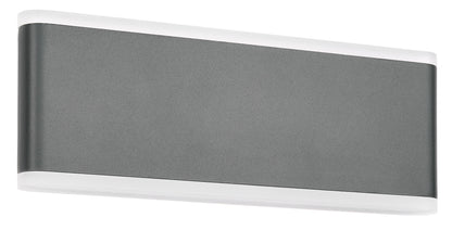 Naos LED Large Up/Down 20W 1200lm 3000K ECG IP54 antracit