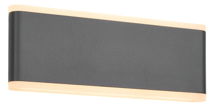 Naos LED Large Up/Down 20W 1200lm 3000K ECG IP54 antracit