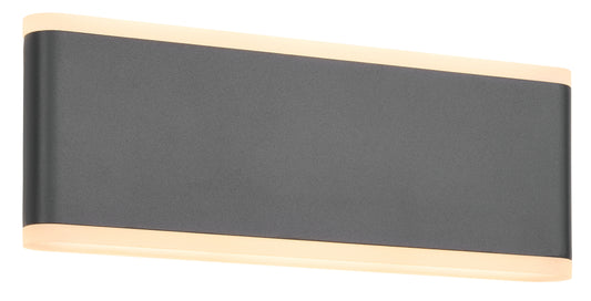 Naos LED Large Up/Down 20W 1200lm 3000K ECG IP54 antracit