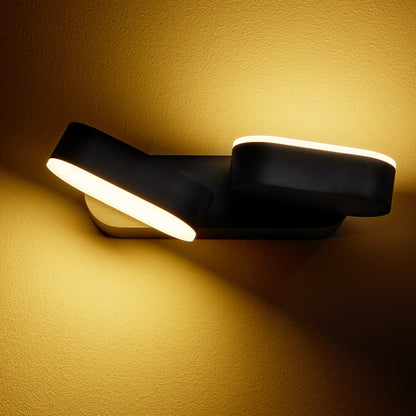 Lea LED Double 13W 600lm 3000K ECG IP54 antracit