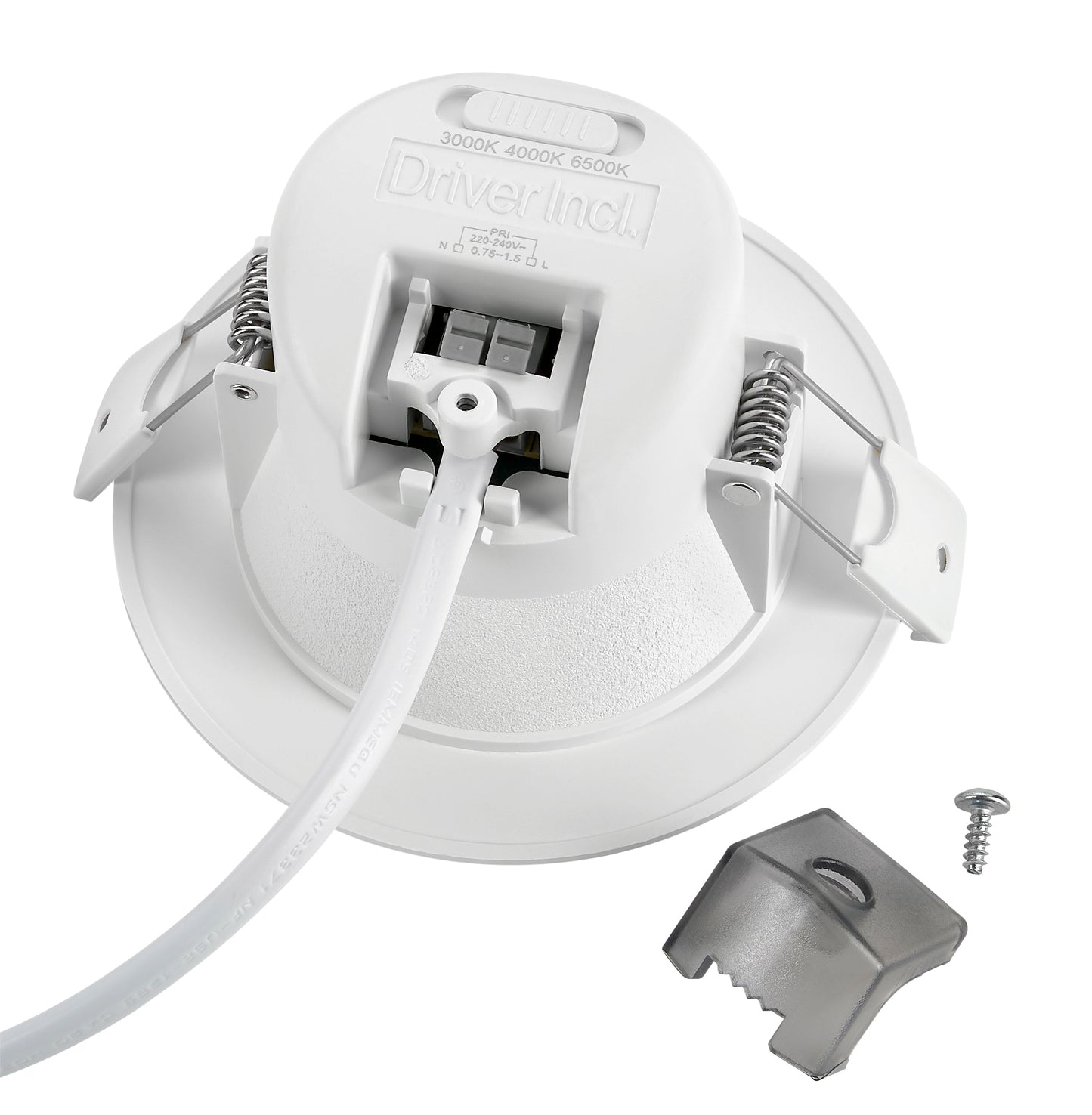 SEGON ECO 9W Tri white 3K, 4K, 6K 230V 90°, EVG, alb
