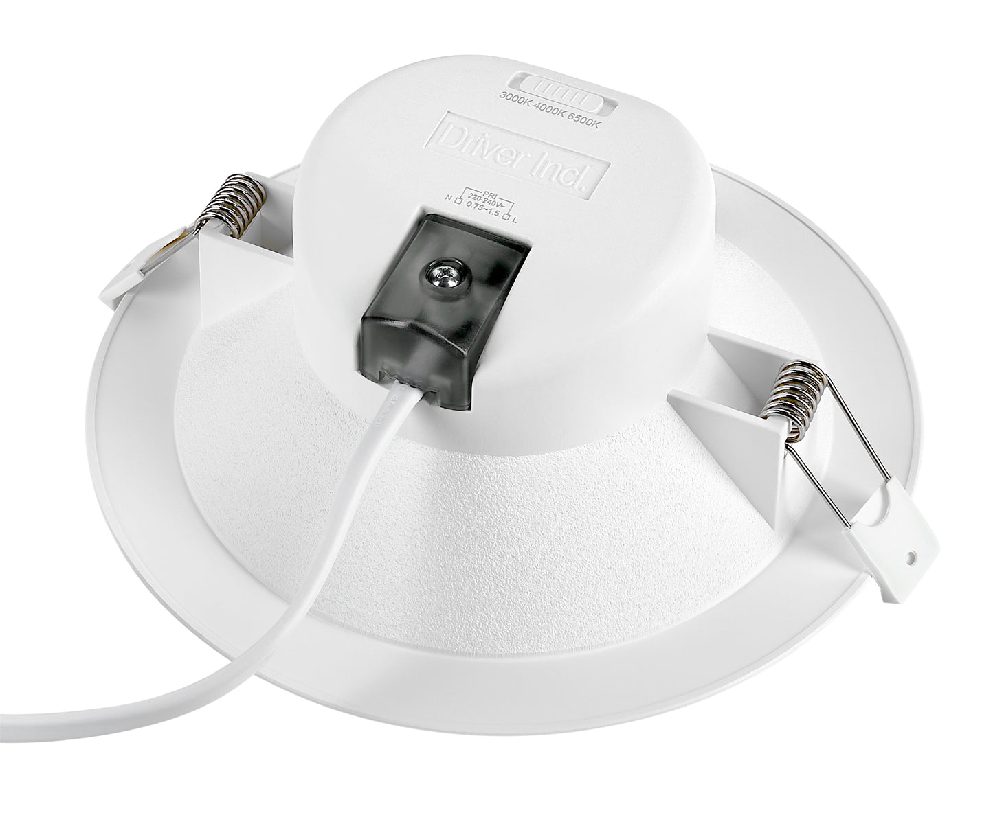 SEGON ECO 25W Tri white 3K, 4K, 6K, 230V, 90°, EVG, alb