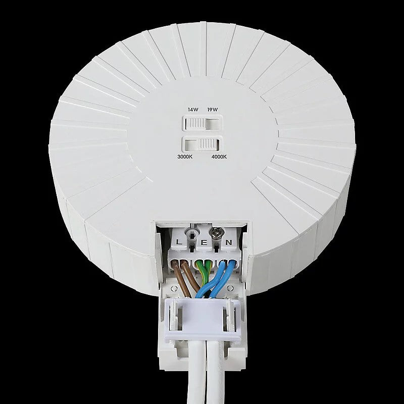 Downlight Actor M 14/19W 830/840 131lm/W, IP54, Ø-190mm, WH