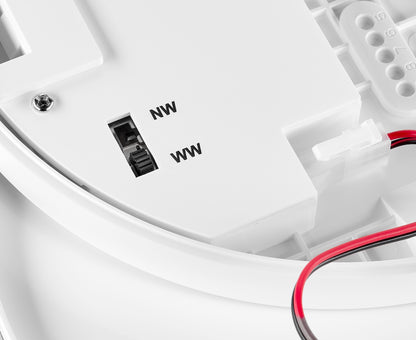 ELEGANCE Round 2 EVOlution 15W/10W 3K/4K IP54 alb