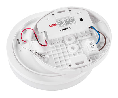 ELEGANCE Round 2 EVOlution 15W/10W 3K/4K Senzor IP54 alb