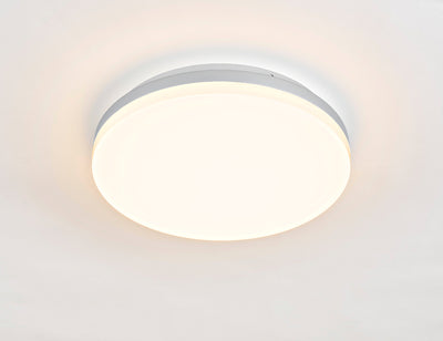 ELEGANCE Round 3 EVOlution 24W/18W/10W 3K/4K Dim IP54 argint