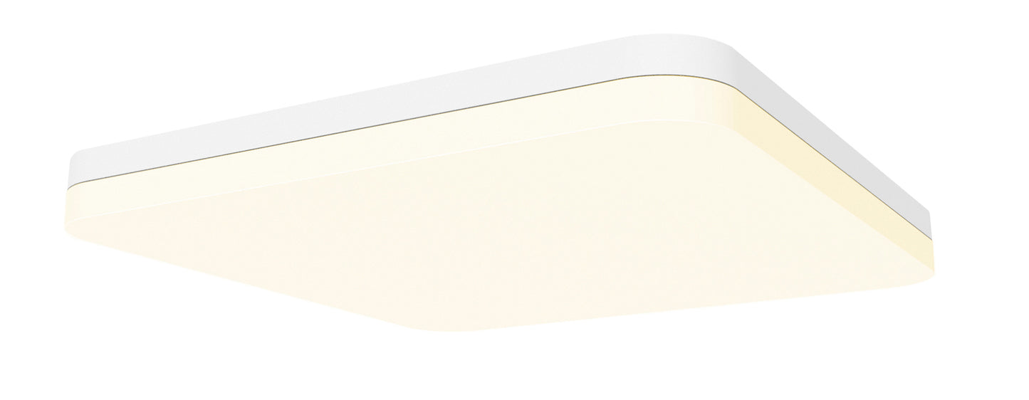 ELEGANCE SQUARE 4 Evolution 38W/29W 3K/4K Dim IP20 alb