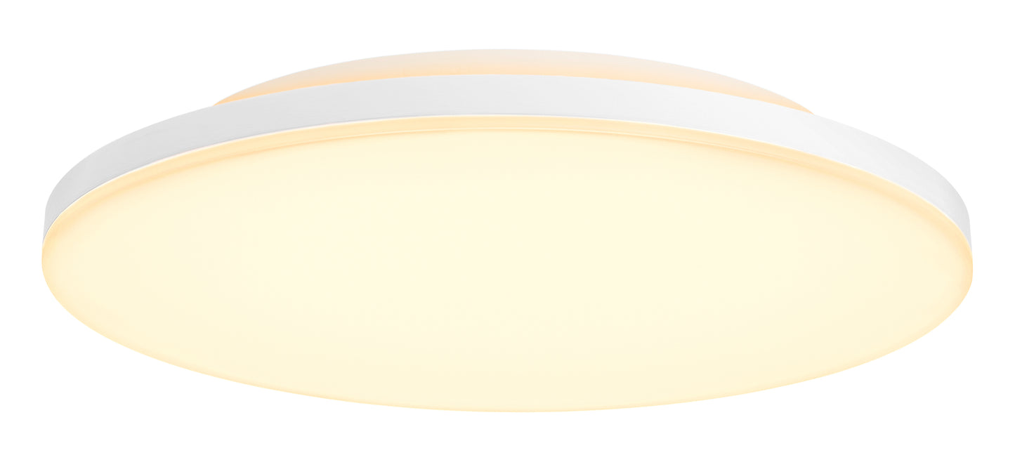 Elegance DISC LED 10W/18W/24W 3/4K CRI90 IP20 dim alb