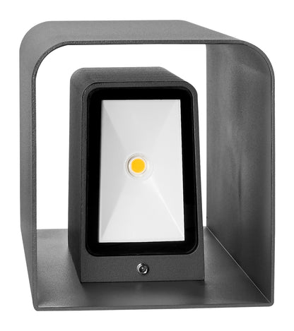 LUGO LED Square 13,2W 750lm 3000K 230V LED IP54 antracit