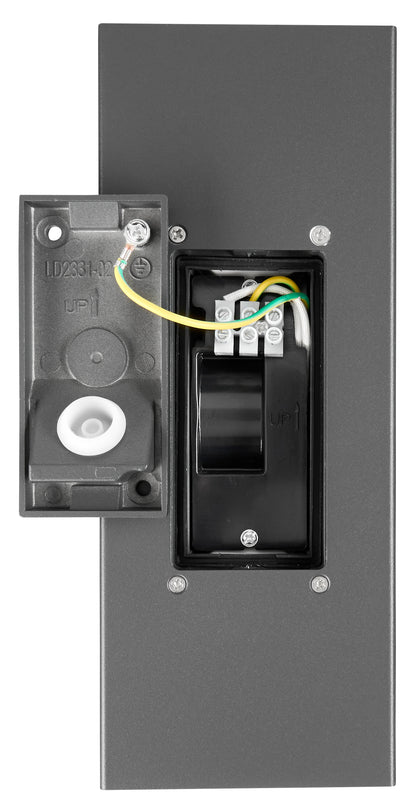 LUGO LED Square 13,2W 750lm 3000K 230V LED IP54 antracit
