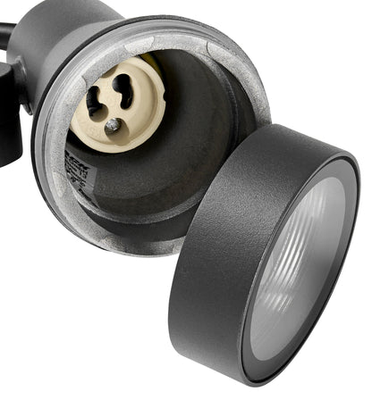 ZAMORA GU10 I 230V LED IP54 antracit