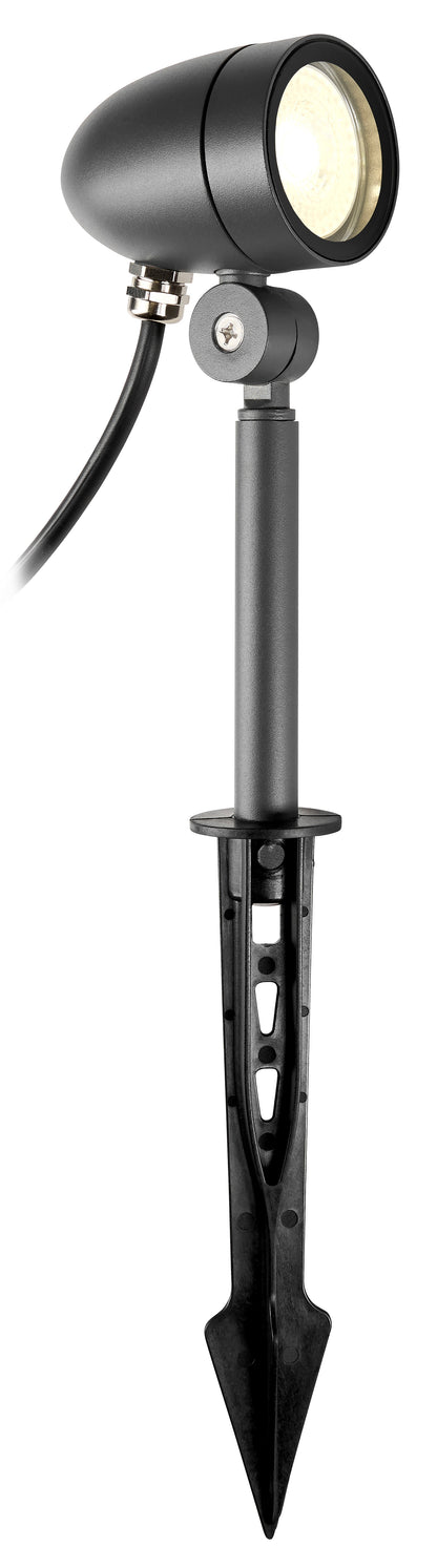 ZAMORA GU10 II 230V LED IP54 antracit