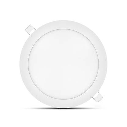 Panou LED R 18W 1620lm 4000K CRI80 IP20 120° rotund alb