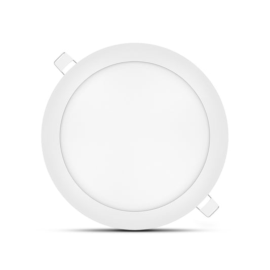 Panou LED R 18W 1620lm 4000K CRI80 IP20 120° rotund alb