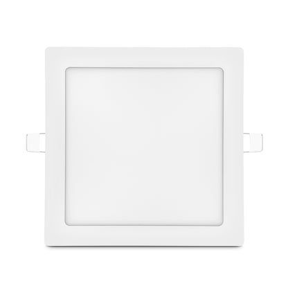 Panou LED R 12W 1080lm 4000K CRI80 IP20 120° pătrat alb