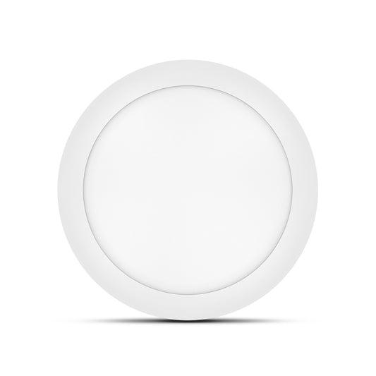 Panou LED S 12W 1080lm 4000K CRI80 IP20 120° rotund alb