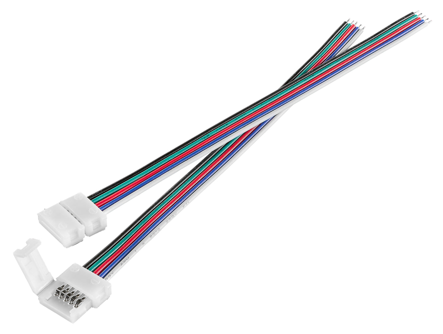 Conector RGBW 5-pin 10mm cu 15cm cablu (10buc)