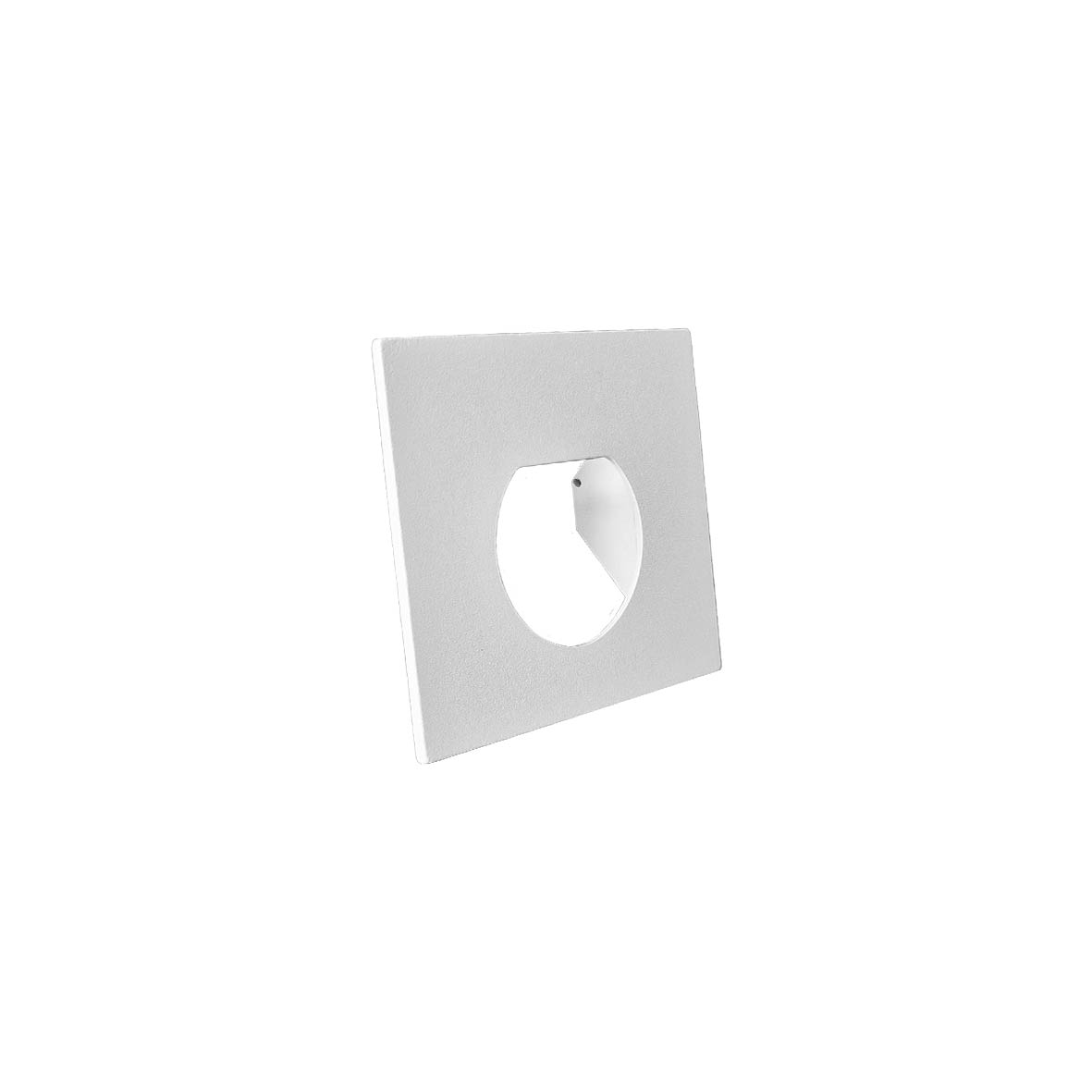 Square Round Cover for Insert, 83 x 83 mm, white