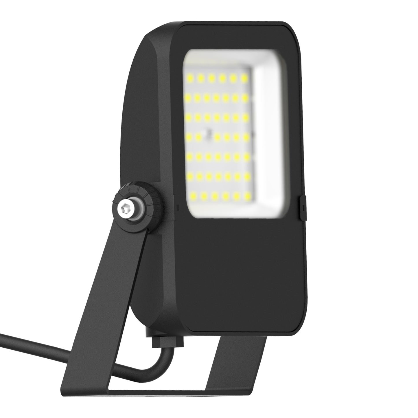 Capri LED Basic 50W 6000lm 3000K simetric IP65 negru