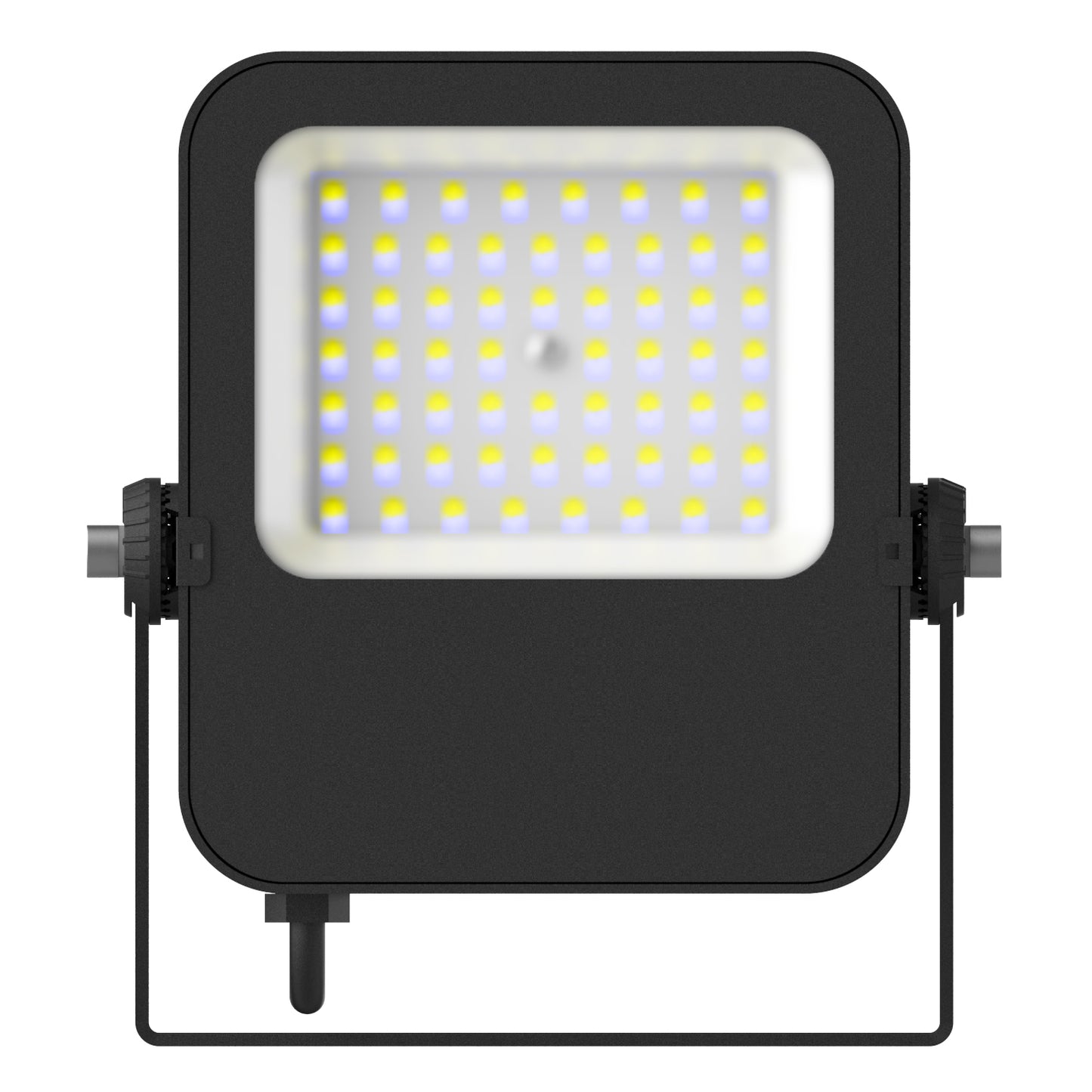 Capri LED Basic 50W 5500lm 3000K asimetric IP65 negru