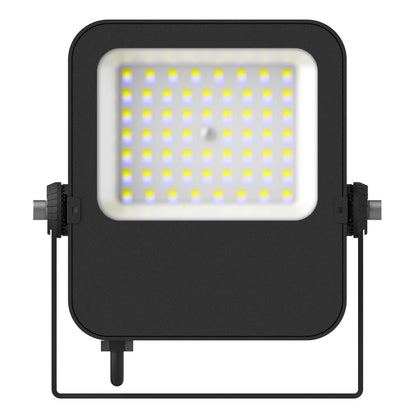 Capri LED Basic 50W 5500lm 3000K asimetric IP65 negru
