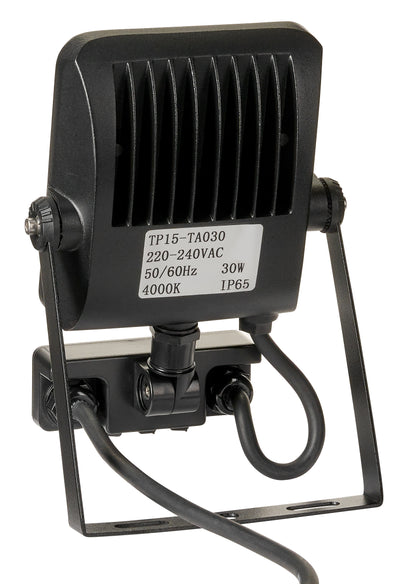 CAPRI LED Basic 30W, 3300lm, 3000K, senzor, IP65, negru