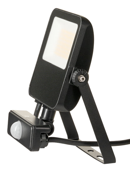 CAPRI LED Basic 30W, 3300lm, 3000K, senzor, IP65, negru