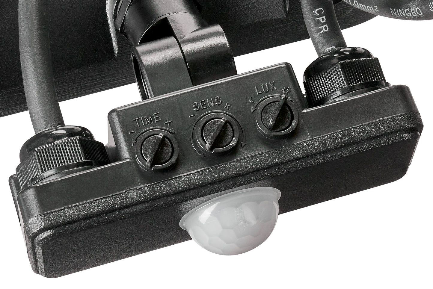 CAPRI LED Basic 50W, 5500lm, 3000K, senzor, IP65, negru